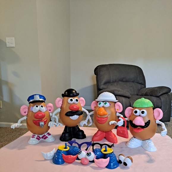 Playskool Other - A Lot Of Vintage Mr and Mrs. Potato 🥔 Heads & Accessories